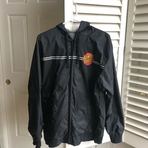 Santa Cruz men’s windbreaker hoodie